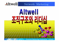 [조직행동론] 앨트웰 다단계마케팅에서의 리더십-13
