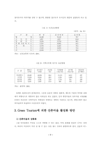 [졸업][농업자원경제학] Green Tourism(그린투어리즘)에 의한 산촌마을 개발계획에 관한 연구-8