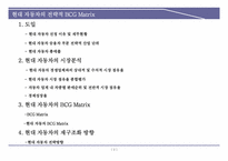 [마케팅] BCG Matrix 와 GE Matrix 사례-2