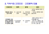 지역사회 간호사정과 진단, 계획 및 평가-20