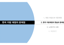 한국 지방 정부의 재정 자립도 사례 연구-5