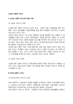 노인과 사회적 서비스(재가노인복지서비스, 여가 및 사회참여지원서비스)-2