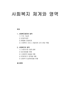 사회복지서비스의 영역별 전달체계구성-1