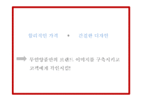 무인양품 MUJI 성공요인과 마케팅사례분석및 무인양품 향후나아갈방향 제시 PPT-8