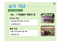[아동교육] 숲 프로그램과 실제-5