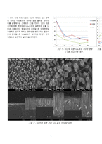 [공학] 수열합성법으로 성장된 ZnO 나노로드의 농도와 합성시간에 따른 미세구조 변화-5