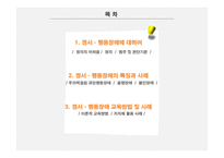 [사회] 정서, 행동장애 아동의 특징과 사례 및 교육방법-2