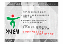 [경영] 하나금융지주의 외환은행 인수사례-11