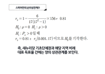 [비모수통계] 6.4 지방선거에서의 기초단체장과 정당 비례대표 득표율 검정-10