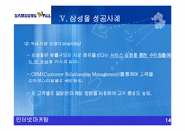 [인터넷마케팅성공사례] 고객만족마케팅으로 성공한 삼성몰-20