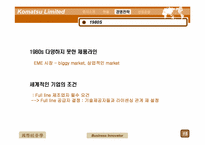 [국제경영] Komatsu Limited 사례-16