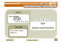 [국제경영] Komatsu Limited 사례-19