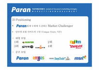 [인터넷마케팅] kt 파란닷컴 `paran` 마케팅전략분석-11