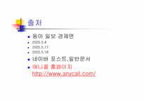 [경영학원론] 삼성 애니콜의 마케팅과정-16