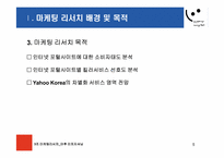 [마케팅조사] 야후 리포지셔닝전략-5