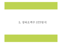 칭따오맥주 국내현황분석과 마케팅 SWOT,STP,4P전략분석및 칭따오맥주 국내인지도 올리기위한 전략제시 PPT-15