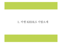 키엘 마케팅 PPT- 키엘 제품분석과 성공요인,SWOT분석및 키엘 마케팅전략과 한국시장전략분석및 시사점연구-4