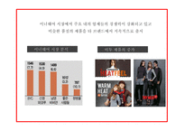 유니클로 히트텍 성공요인과 SWOT분석및 히트텍 마케팅 4P,STP분석과 향후 마케팅전략 제시 PPT-11