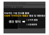 포드 자동차 vs 제네럴모터즈 GM 생산방식 비교분석-6