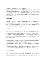 [경영관리-경영통제] 예산통제(예산수립의 장단점, 예산의 형태, 예산편성의 과정)-4