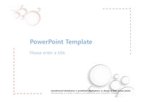 동그라미눈금패턴 파스텔 예쁜 심플한 깔끔한 배경파워포인트 PowerPoint PPT 프레젠테이션-1