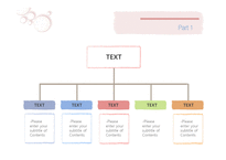 동그라미눈금패턴 파스텔 예쁜 심플한 깔끔한 배경파워포인트 PowerPoint PPT 프레젠테이션-14