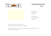 레스토랑 양식 쉐프 요리 호텔조리 음식 식기류 배경파워포인트 PowerPoint PPT 프레젠테이션-15