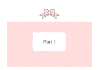 분홍색 리본 파스텔톤 선물포장지 예쁜 깔끔한 심플한 배경파워포인트 PowerPoint PPT 프레젠테이션-6