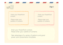 우편 편지 배송 편지지 물류 포스트 주소 우표 배경파워포인트 PowerPoint PPT 프레젠테이션-7