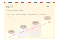 우편 편지 배송 편지지 물류 포스트 주소 우표 배경파워포인트 PowerPoint PPT 프레젠테이션-10