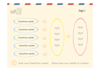 우편 편지 배송 편지지 물류 포스트 주소 우표 배경파워포인트 PowerPoint PPT 프레젠테이션-11