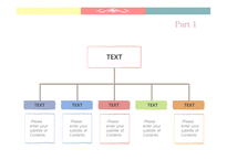 파스텔 노랑빨강파랑 하트 사랑 이쁜 심플한디자인 예쁜 배경파워포인트 PowerPoint PPT 프레젠테이션-14