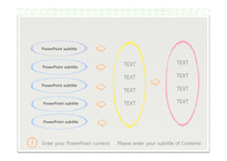 파스텔 종이질감 심플한 깔끔한 예쁜디자인발표 테마 화사한 이쁜 배경파워포인트 PowerPoint PPT 프레젠테이션-12