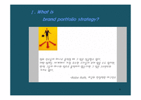 브랜드 포토폴리오 전략 Brand Portfolio-8