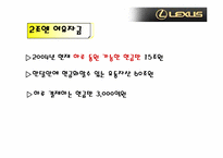 [마케팅] `lexus` 렉서스의 마케팅전략-5