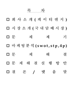 [마케팅] KT&G(케이티엔지) 마케팅분석 및 문제점, 해결방안-1