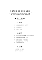 [인터넷마케팅] 자동차용품전문 인터넷쇼핑몰 `샤크몰`사례-1