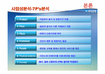 [마케팅] 웰빙카페 사업계획서-9