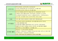 [인터넷비즈니스] 네이버 투자유치 설명회-7