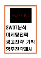 카누 KANU SWOT분석및 마케팅전략분석과 카누 KANU 광고전략 기획과 향후전략방향제시-1