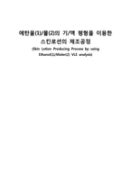스킨로션의 제조공정-1