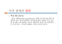 지적 장애아동 지도법-5