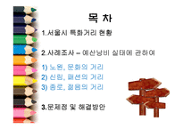 특화거리 사례와 문제점 및 해결방안-2