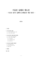 거듭된 실패와 재도전 - 나로호 발사 실패의 문제점과 개선 방안 --1