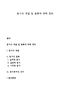 동기의 개념 및 종류에 대해 정리-1