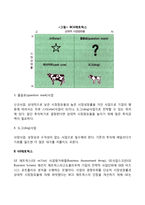 BCG매트릭스와 GE매트릭스-3