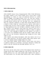 리엔지니어링의 의의와 목적 및 구성요소, 리엔지니어링의 원칙-2