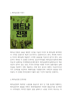 베트남전쟁 전개과정과 미친영향과 베트남전쟁과 한국과의 관계연구 및 느낀점 [베트남전쟁 연구레포트]-3
