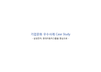 기업문화이해와 사례 현대자동차&삼성전자-14