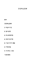 경영혁신전략 레포트-1